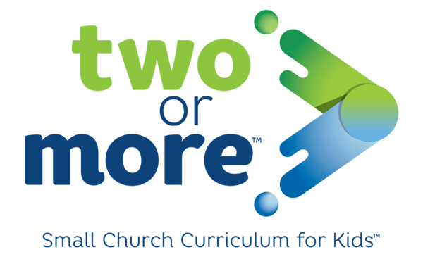 Two or More Sunday School Logo