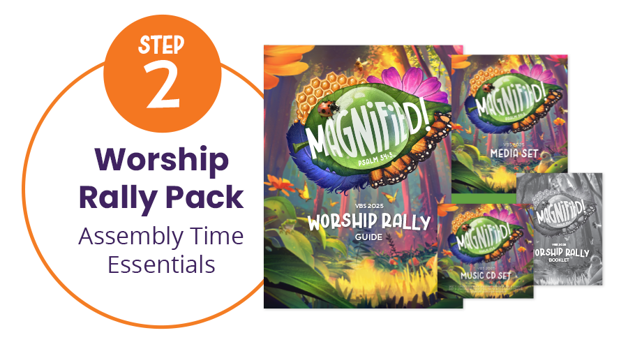 Step 2: Worship Rally Pack