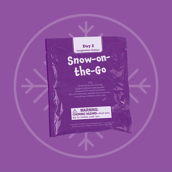 Imagination Station Day 2: Create Instant Snow and Tiny Ice Crystals